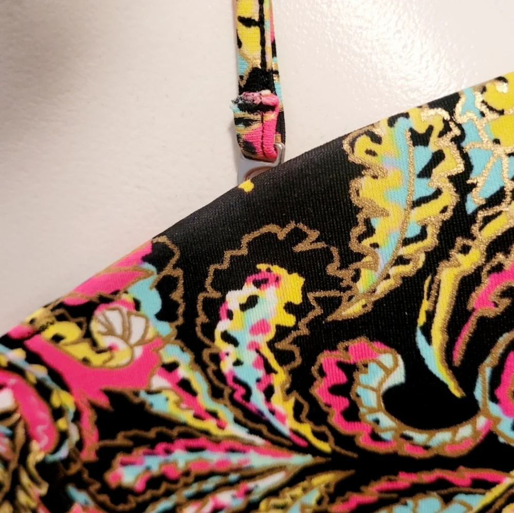 Victoria's Secret Y2K 36C Push-up Bandeau Swim Top